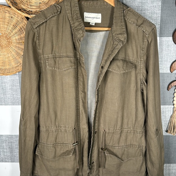 Linen Jacket Banana Republic - Picture 2 of 8